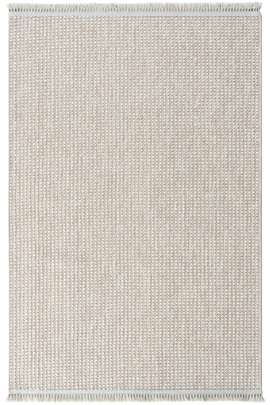 Cool Halı Vera 1452 Vizon Yumuşak Dokulu Halı Kilim Salon Mutfak Koridor Kesme Yolluk Dokuma Makine Halısı